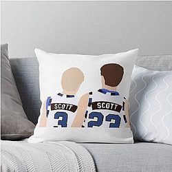 Nathan and Lucas Scott Throw Pillow becomes
Nathan Lucas Scott Throw Pillow
