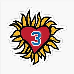 Lucas Scott - Jersey Number OTH Sticker