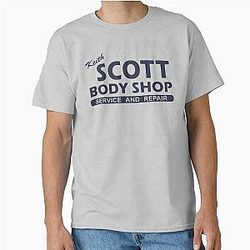 Keith Scott Body Shop Hoodie One Tree Hill Lucas Scott Classic T-Shirt