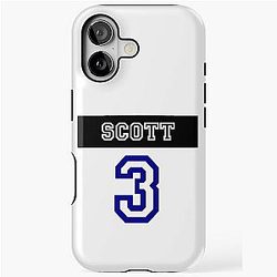 Lucas Scott Jersey Number, iPhone Tough Case