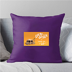 Lucas the Spider is animated Lucas The Spider Pillows Cover