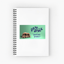 Lucas the Spider is family friendly Lucas The Spider Notebook