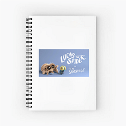 Lucas the Spider is very gentle Lucas The Spider Notebook