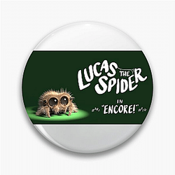 Lucas the Spider teaches kindness Lucas The Spider Pins