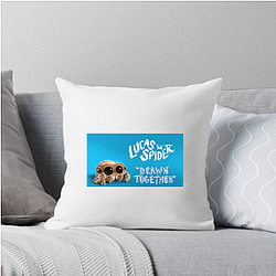 Lucas the Spider is a jumping spider Lucas The Spider Pillows Cover