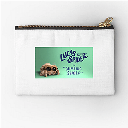 Lucas the Spider is family friendly Lucas The Spider Zipper Pouches