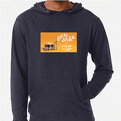 Lucas the Spider is animated Lucas The Spider Hoodies