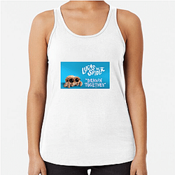 Lucas the Spider is a jumping spider Lucas The Spider Tank Tops
