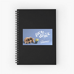 Lucas the Spider is very gentle Lucas The Spider Notebook