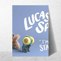 Lucas the Spider is very gentle Lucas The Spider Posters