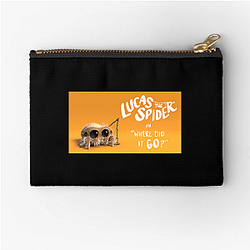 Lucas the Spider is animated Lucas The Spider Zipper Pouches