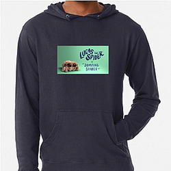 Lucas the Spider is family friendly Lucas The Spider Hoodies