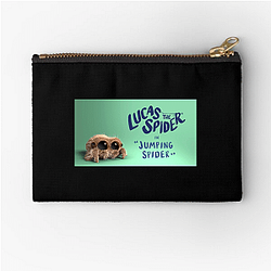Lucas the Spider is family friendly Lucas The Spider Zipper Pouches