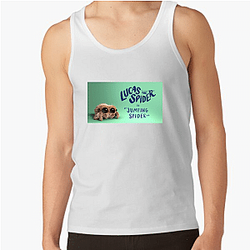 Lucas the Spider is family friendly Lucas The Spider Tank Tops
