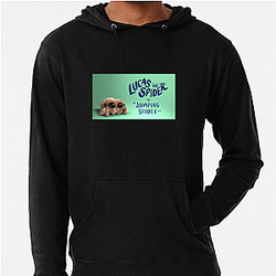 Lucas the Spider is family friendly Lucas The Spider Hoodies
