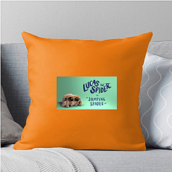 Lucas the Spider is family friendly Lucas The Spider Pillows Cover