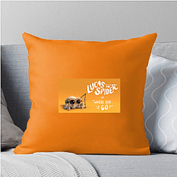 Lucas the Spider is animated Lucas The Spider Pillows Cover