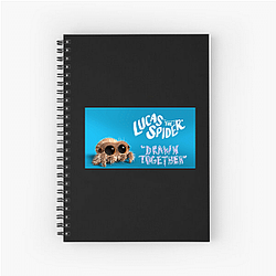 Lucas the Spider is a jumping spider Lucas The Spider Notebook