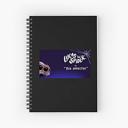 Lucas the Spider started on YouTube Lucas The Spider Notebook