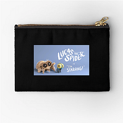 Lucas the Spider is very gentle Lucas The Spider Zipper Pouches