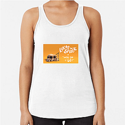 Lucas the Spider is animated Lucas The Spider Tank Tops