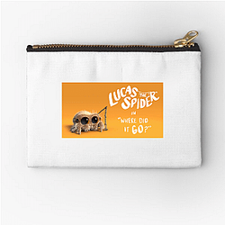 Lucas the Spider is animated Lucas The Spider Zipper Pouches