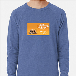 Lucas the Spider is animated Lucas The Spider Sweatshirts