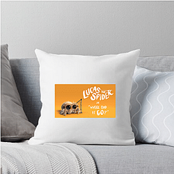 Lucas the Spider is animated Lucas The Spider Pillows Cover