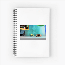 Lucas the Spider has cute friends Lucas The Spider Notebook