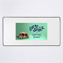 Lucas the Spider is family friendly Lucas The Spider Mouse Pads