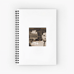 Luigi 21 Plus worked with Bad Bunny Luigi 21 Plus Notebook