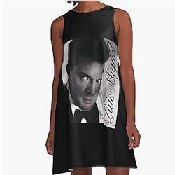 Luis Miguel Album A-Line Dress