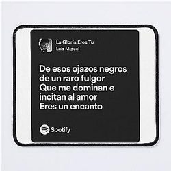 La Gloria Eres Tu Mouse Pad
