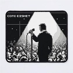 Luis Miguel Como Pixel Art Mouse Pad