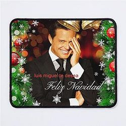 Luis Miguel Christmas Card Mouse Pad