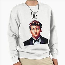 Luis Miguel Portrait Pixel Art Sweatshirt