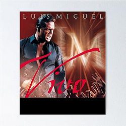 Vivo Luis Miguel Album Classic Poster