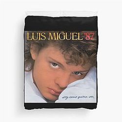 Luis Miguel - Soy Como Quiero Ser Album 1987 Duvet Cover