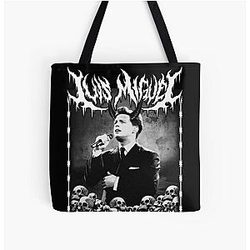 Luis Miguel El Sol de Mexico Metal Dark Lettering Design Tote Bag