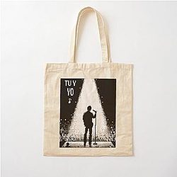 Luis Miguel You and I Pixel Art Cotton Tote Bag