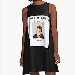 Luis Miguel A-Line Dress