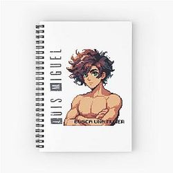 Luis Miguel is Looking for a Woman Album 1988 Spiral Notebook