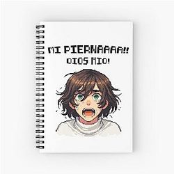 Luis Miguel My God! Spiral Notebook