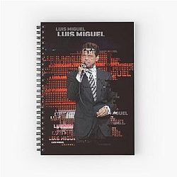 Luis Miguel Spiral Notebook
