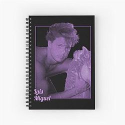 Luis Miguel Purple Notebook