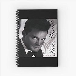 Luis Miguel Album Romance Spiral Notebook