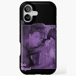 Luis Miguel Purple iPhone Case