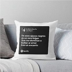 La Gloria Eres Tú Luis Miguel Throw Pillow