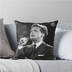 Luis Miguel Throw Pillow