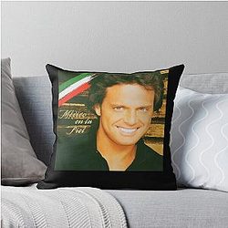 Mexico in the Skin Luis Miguel Throw Pillow
